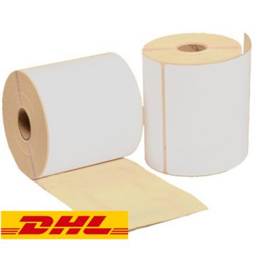 Huismerk voor Zebra DHL verzendetiketten 102mm x 210mm kern: 25mm (1 Rol / 210 Labels)