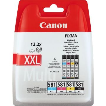 Canon PGI-580 / CLI581 XXL inkt cartridges set - Origineel