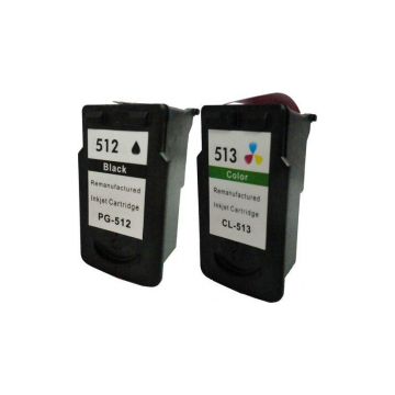 Canon PG-512 / CL-513 inkt cartridges set zwart en kleur Multipack - Huismerk