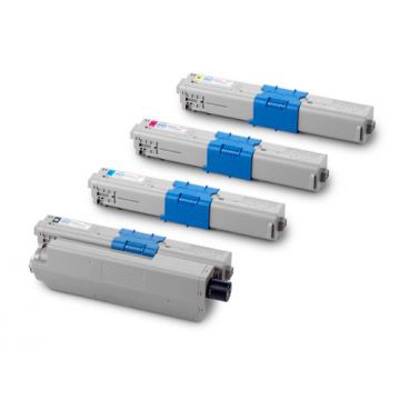 OKI C310 toner / OKI C510 toner Multipack (4-pack) - Huismerk Actie Set