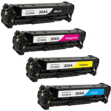 Huismerk voor HP 304A toner cartridge set Multipack