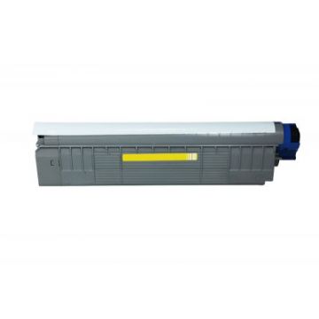 OKI 44643001 toner cartridge Geel - Huismerk (7.300 afdrukken)