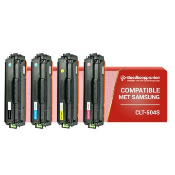 Samsung CLT-504S toner Multipack - Huismerk Actie Set